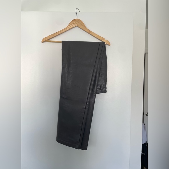 The Melina Pant High Waisted Vegan Leather | Aritzia - Picture 3 of 8